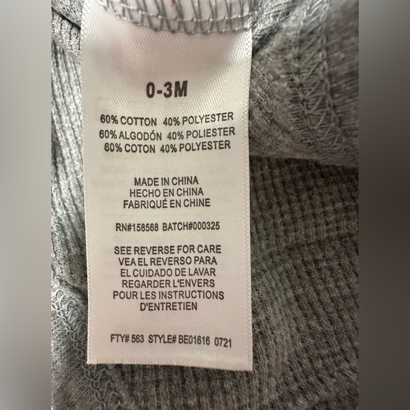 NWT Emporio Baby 0-3M 3pc Set Holiday Outfit Red and Black Plaid - Picture 9 of 10